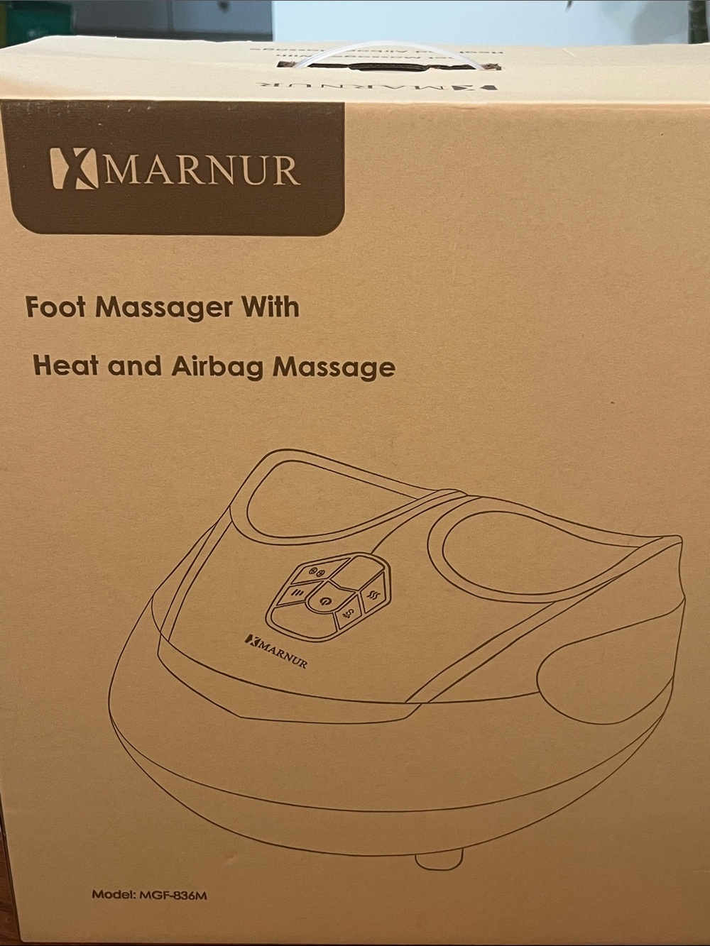 MARNUR Foot Massager with Heat & Airbag